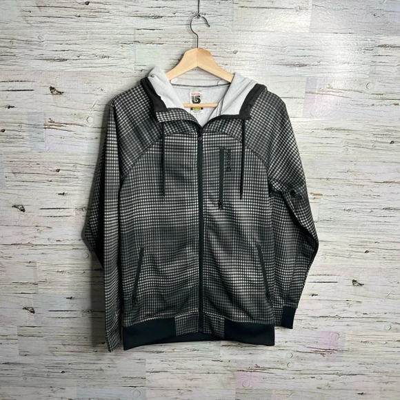 Burton hoodie jacket sweater gray size small - Picture 1 of 10